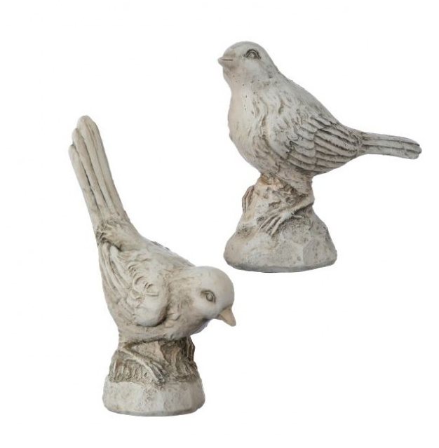 Set of 2 Birds on Perch