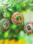 Small Mosaic Glass Bird Feeder (3-Styles)
