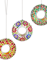 Small Mosaic Glass Bird Feeder