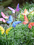 Whimsical Metal Butterfly Stake (6-Styles)