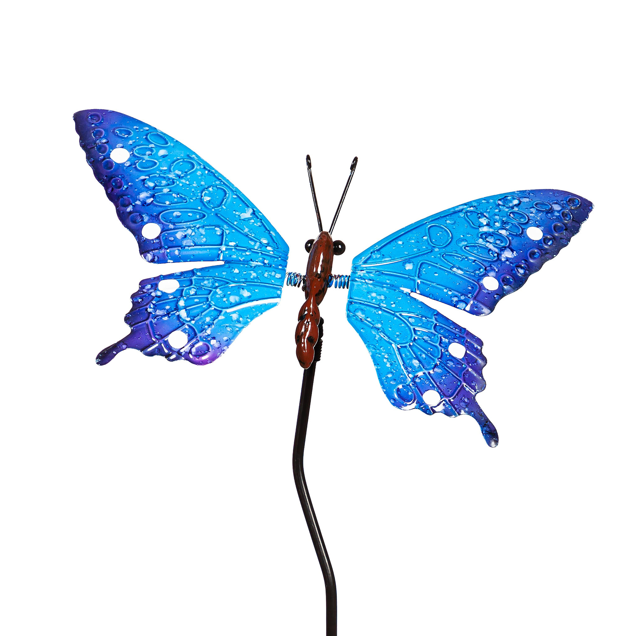 Whimsical Metal Butterfly Stake (6-Styles)