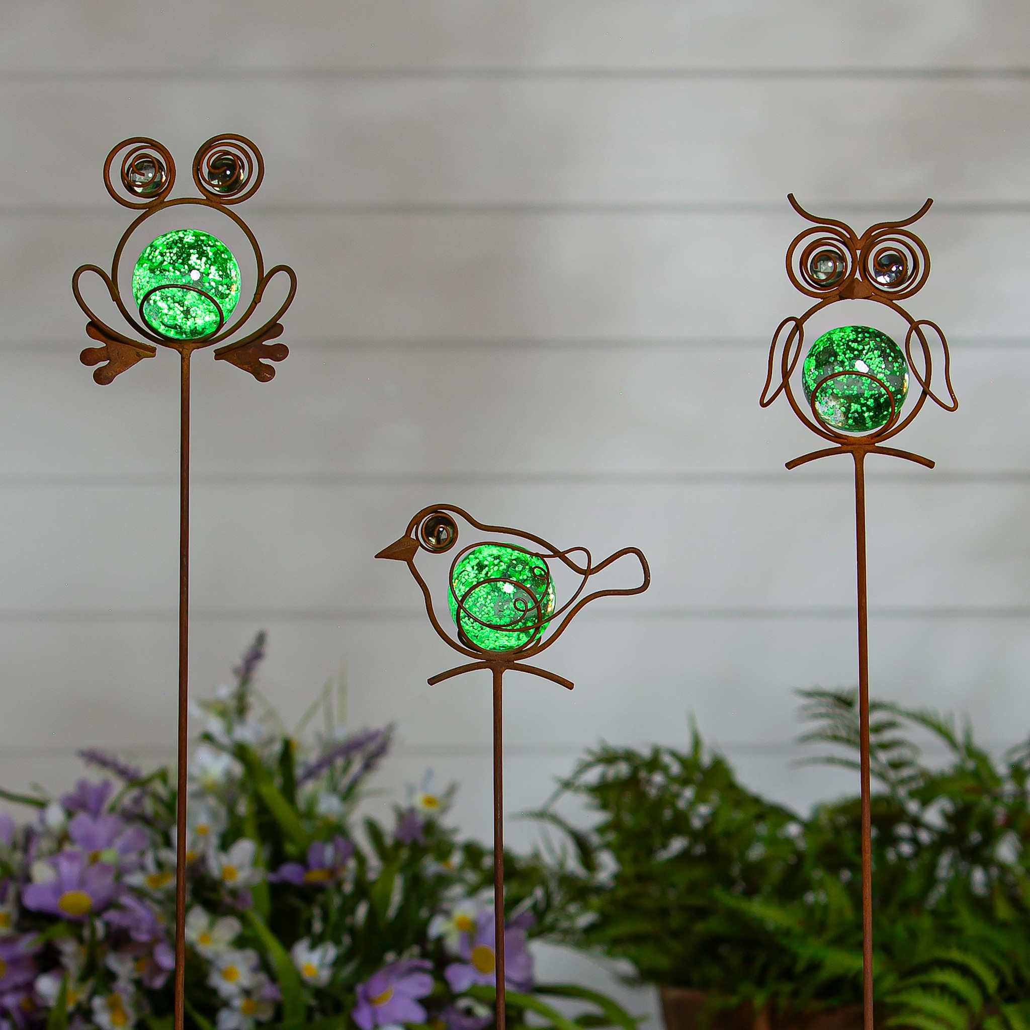 Garden Critter Metal Stake (3-Styles)