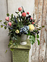 Custom Bloom & Breeze Table Arrangement