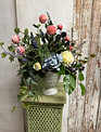 Custom Bloom & Breeze Table Arrangement
