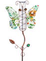 Floral Butterfly Rain Gauge
