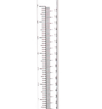 7" Glass Replacement Rain Gauge
