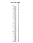 7" Glass Replacement Rain Gauge