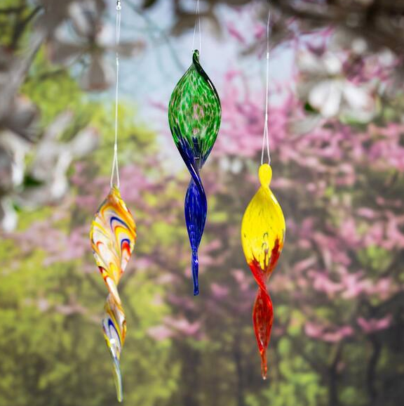 Swirling Art Glass