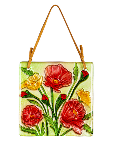 Handpainted Glass Sun Catchers
