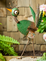 19" Rustic Whimsical Metal Chicken