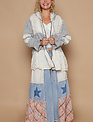 POL Clothing Inc Tiered Ruffle Jacket w/ Hood By: POL