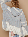 POL Clothing Inc Tiered Ruffle Jacket w/ Hood By: POL