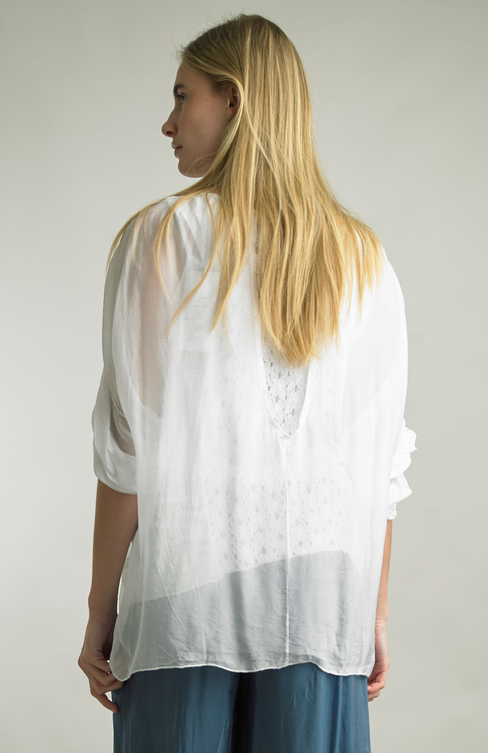 Tempo Paris Sheer Lined Lace Tunic By: Tempo Paris