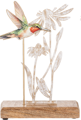 Metal Hummingbird Art
