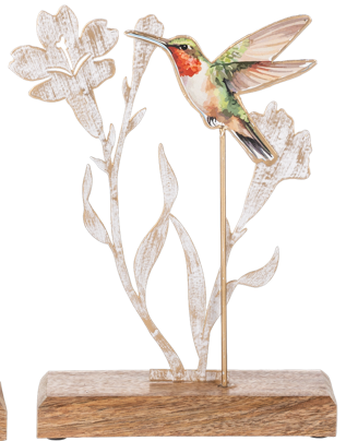 Metal Hummingbird Art