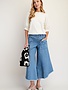 Easel Washed Denim Frayed Edge Jean By: Easel