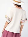 Easel Flower Patch Pull Over Shirt By: Easel