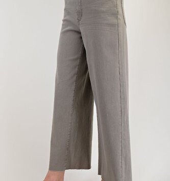 High Rise Twill Pant By: Easel (7-Colors)