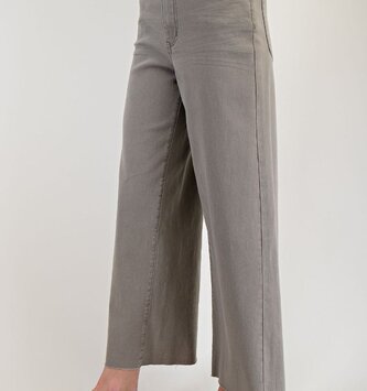 High Rise Twill Pant By: Easel (7-Colors)