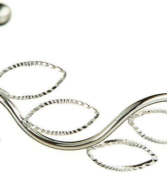 Silver Vine Cuff Bracelet