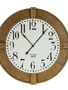 XL Round Vintage Wall Clock