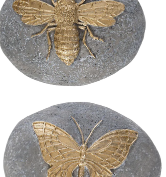Gold Insect Garden Stone (2-Styles)