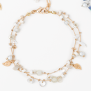 Simply Noelle Dainty Beaded Pearl Bracelet