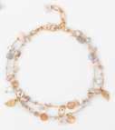 Simply Noelle Dainty Beaded Pearl Bracelet