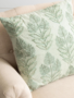 Stonewashed Leaf Pillow