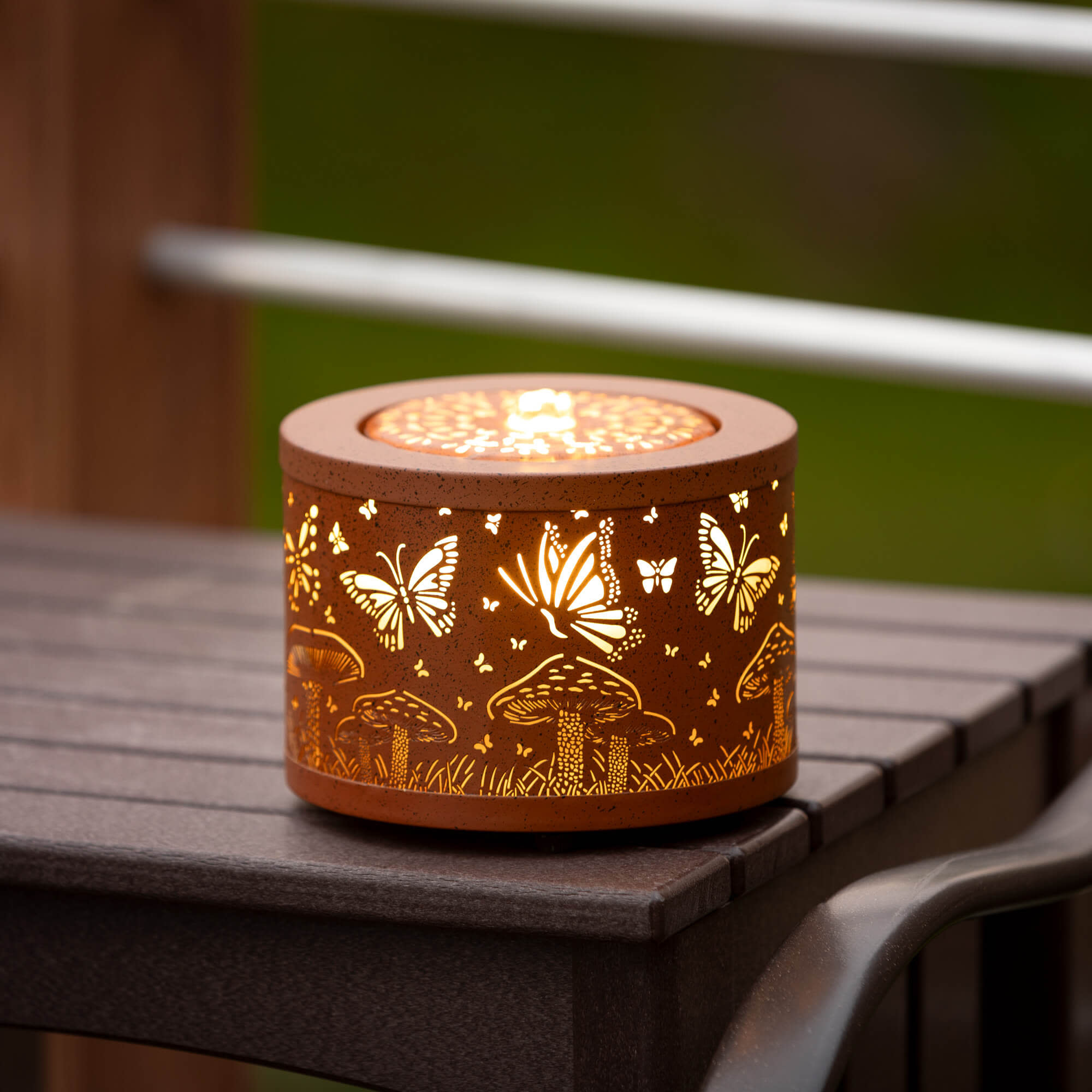 LED Butterfly Tabletop Fountain