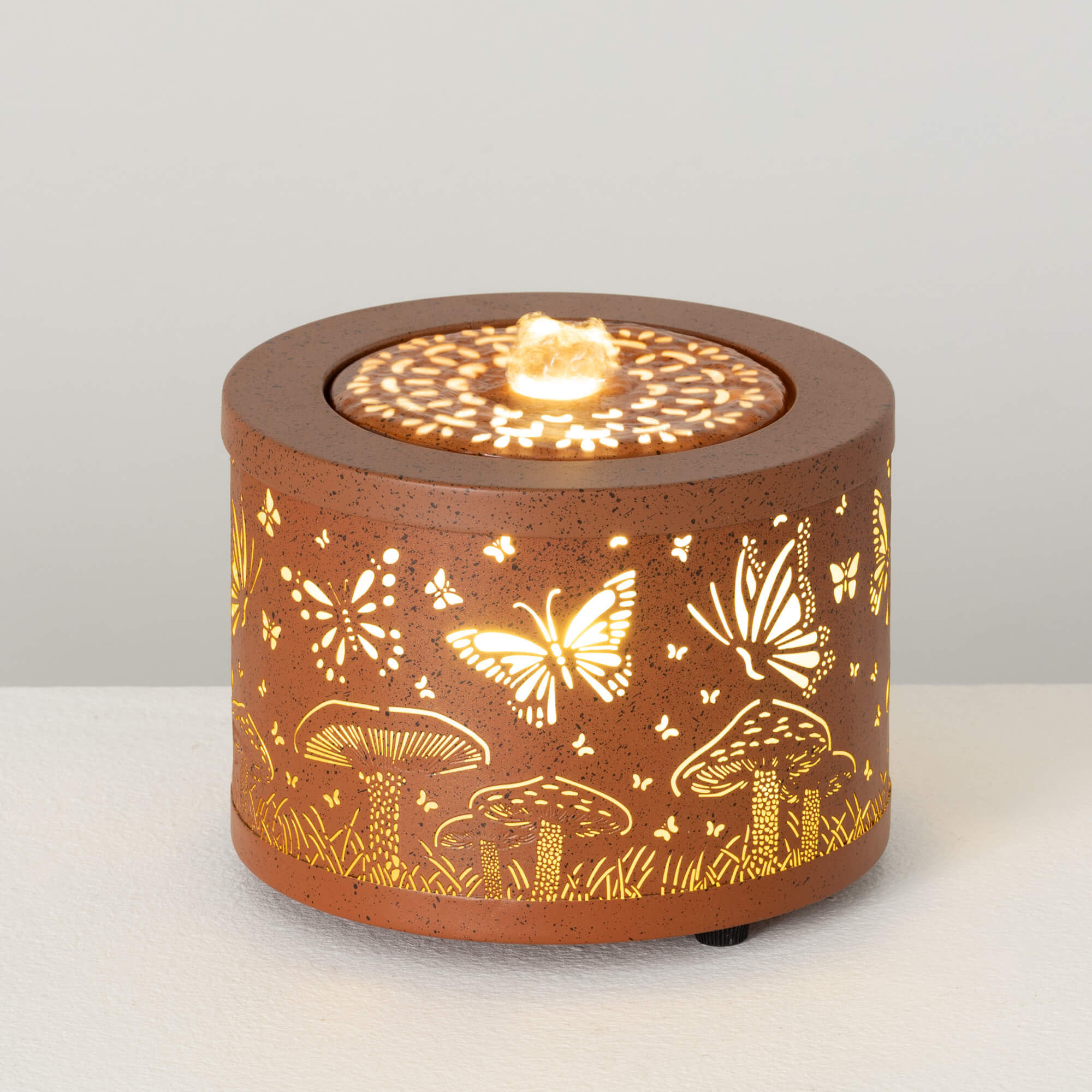 LED Butterfly Tabletop Fountain