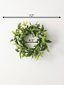 Ruscus Twig Candle Ring