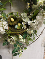 Custom Nesting Hydrangea Wreath
