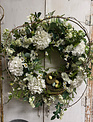 Custom Nesting Hydrangea Wreath