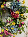 Custom Spring Garden Wreath