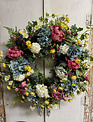 Custom Spring Garden Wreath