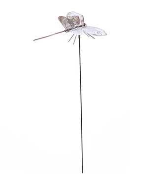 Copper Finish Dragonfly Stake