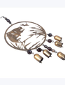 Metal Leaping Fish Wind Chime