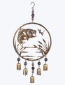 Metal Leaping Fish Wind Chime