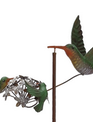Hummingbird Family Spinner Stake