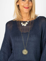Pull Over Knit Shurg By: Look Mode