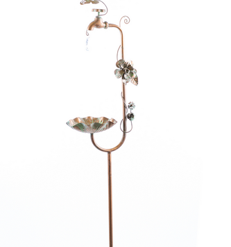 Verdi Butterfly Faucet Bird Feeder Stake