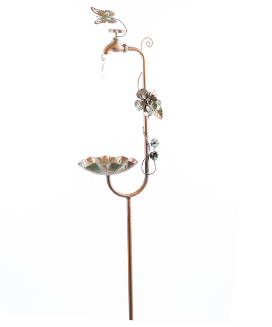 Verdi Butterfly Faucet Bird Feeder Stake