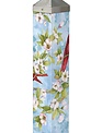 20" Little Cardinal Dogwood Art Pole