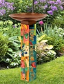 Love Garden Bird Bath Peace Pole