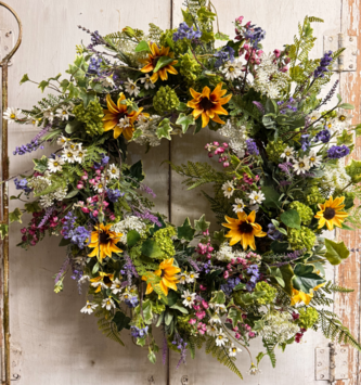 Custom Summer Splendor Wreath