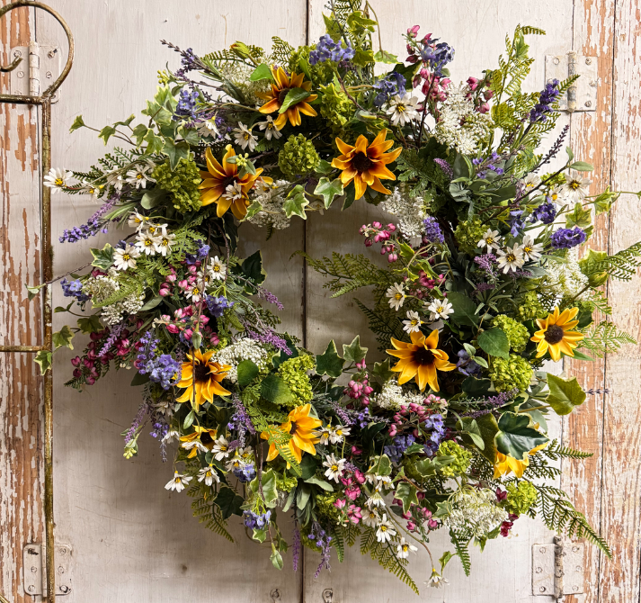 Custom Summer Splendor Wreath