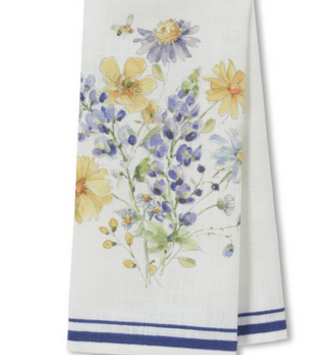 Wildflower Bouquet Tea Towel (2-Styles)