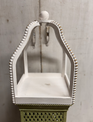 Wooden Beaded Open Lantern