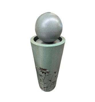 LED Die Cut Metal Wildflower Fountain